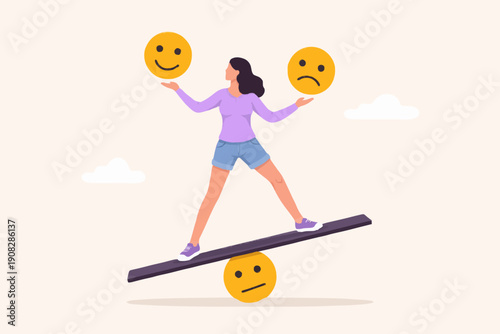 Balance and Feelings Concept