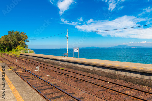 日本一海に近い駅・大三東駅