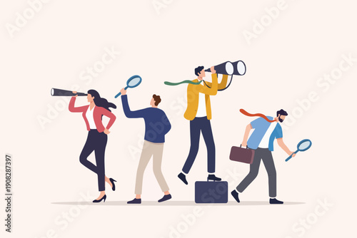 People working together now