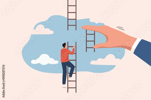 Wallpaper Mural Helping Hand and Ladder Torontodigital.ca