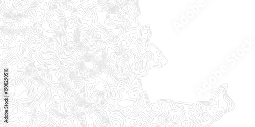 Abstract pattern with lines topographic map background. Topography and geography map grid abstract backdrop. Topographic cartography. Topographic Map. Topographic Relief.