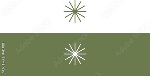 Abstract starburst sparkle icons minimal geometric burst symbols vector illustration collection modern decorative design elements