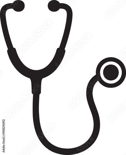 Wallpaper Mural Stethoscope Medical Icon Vector Torontodigital.ca