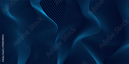 Premium background design with diagonal dark blue lines pattern. Vector horizontal template for digital luxury business banner