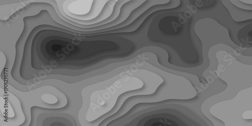 Black and gray papercut luxury diamond creative paper spiral background. vector natural shadow papercut web banner template diamond technology texture.