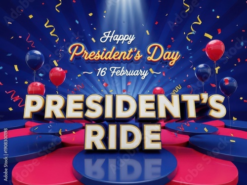 Celebrating president's day with a festive ride on february 16th