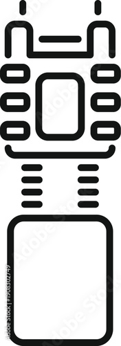 Stun gun showing a non lethal device for personal security