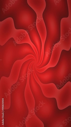Wallpaper Mural Hypnotic Red Swirl Psychedelic Motion Background Loop Torontodigital.ca