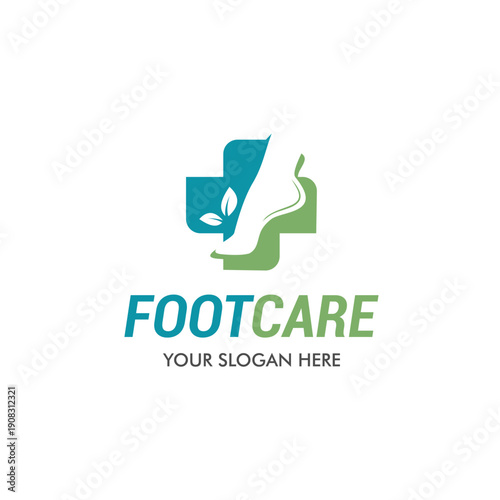 logo design foot care, health, beauty, salon, logo design icon, vector, symbol. Suitable for your design need, logo, illustration, animation, etc.