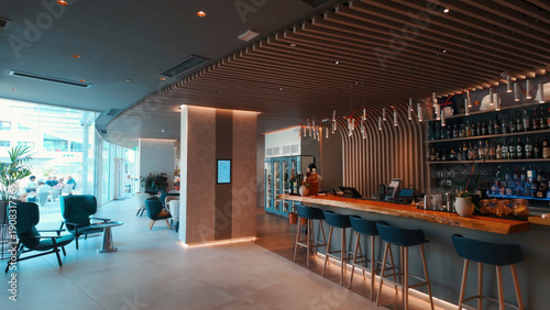 Luxury hotel interior in Malta