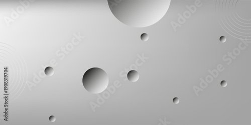 Modern abstract background with gray white gradation elements with the theme of digital technology.