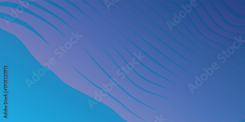 Elegant deep sea blue background with dark blue tones with wavy lines. Vector eps texture.