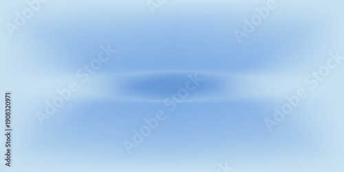 Blue studio room. Limbo light background. Abstract 3d backdrop for product presentation. Minimal wall scene. Showcase, promotion display. Vector stage mockup illustration