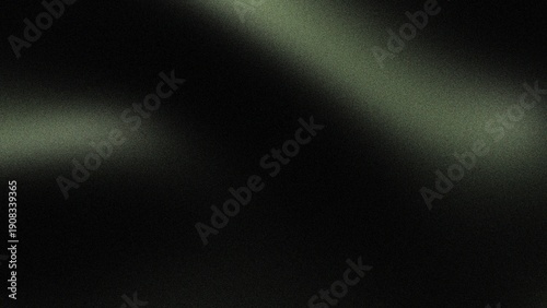 Abstract Dark Moss Green and Black Gradient Texture with Grainy Noise Effect banner poster header wallpaper backdrop design deep forest shadow olive emerald noir moody silk velvet army organic
