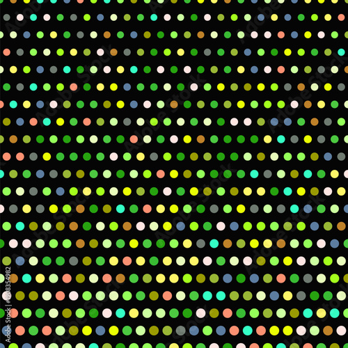 Geometrical dot pattern background - abstract vector graphic design