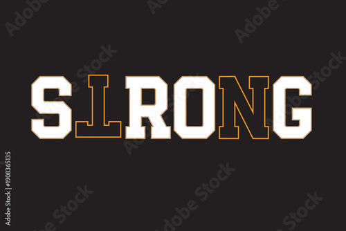Strong Typography T Shirt Design Images, Energy Typography TShirt Design Images, Custom T Shirt Design Vector For Print, Graphic Custom T Shirt