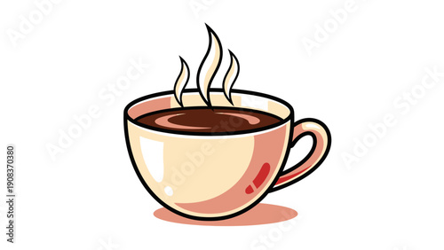 Steaming Cup of Coffee or Tea.