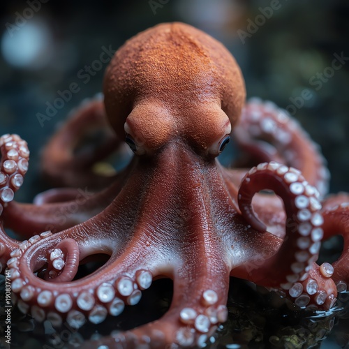 octopus in aquarium