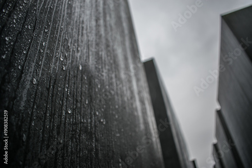 Canvas Print Holocaust monument, Berlin.