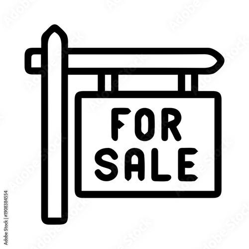 For Sale Sign Icon