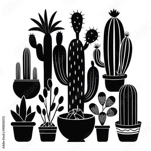 A black silhouetted cat is playfully leaping seemingly chasing an unseen object