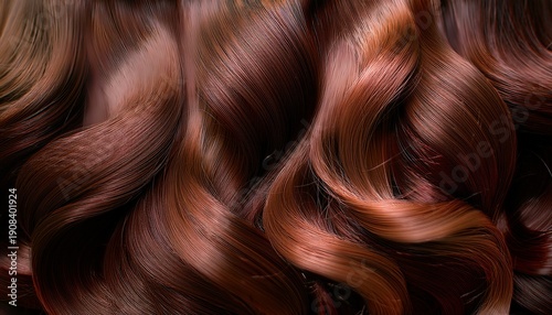 closeup silky brunette chestnut wavy wig hair swatch brown mahogany espresso shiny color dye tone samples chart beauty hairdresser beauty salon stylist weave hairstyle texture haircare campaign banner