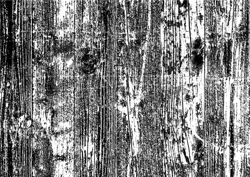 Large vector wooden fence texture with a transparent background