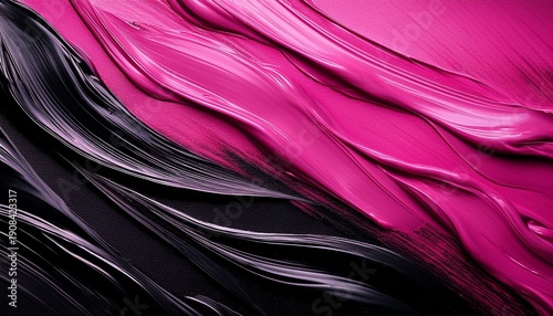 Black And Pink Background Brush Texture