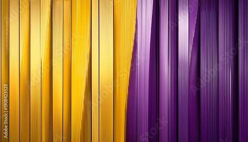 Abstract Background With Yellow And Purple Stripes