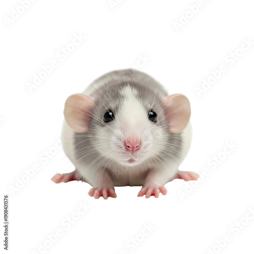 Cute rat On Transparent Background