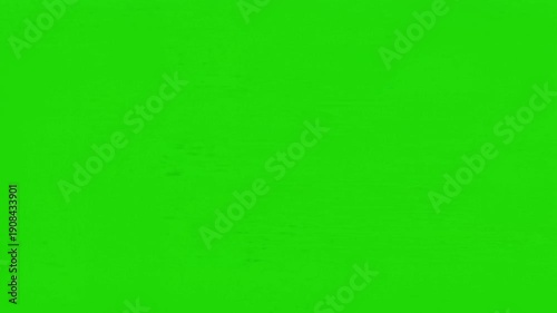 Abstract motion lines moving from left to right on green screen, dynamic green background