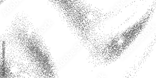 Abstract grunge black and white background featuring a cold winter texture with liquid water drops and a blue snowflake pattern on wet glass