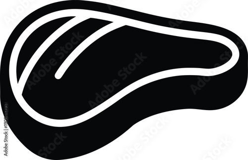 Delicious Steak Cut, Meat Grill, Culinary Food Icon