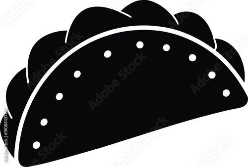 Simple Food Taco Icon