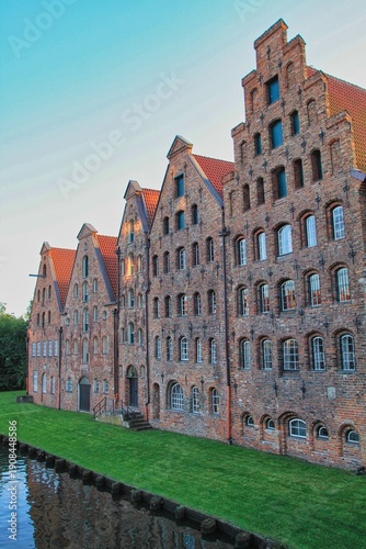 Lübeck, Salzspeicher an der Trave 