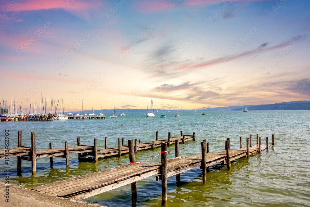 Fototapeta premium Starnberger See, Bayern, Deutschland