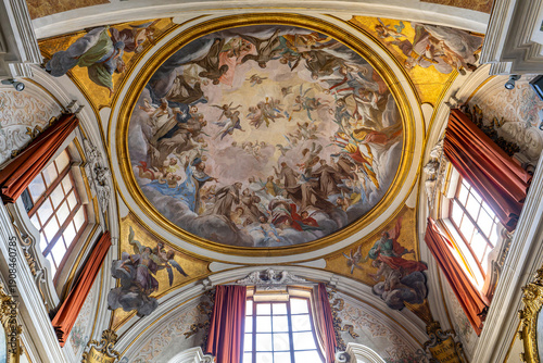 Fotografia Ognissanti church, Florence, tuscany, Italy