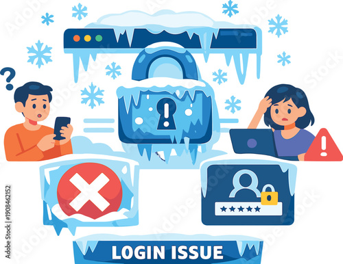 Profiles marked “Account Access Frozen” become unexpectedly unreachable