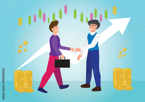 Successful Business Partnership