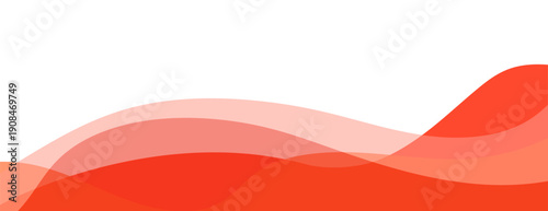 Separator, waves footer, modern divider shape for bottom of the web site page 