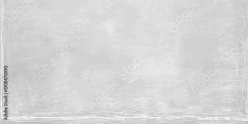 Aged vintage wallpaper design featuring a dark grunge concrete stone pattern with a rough grey textured surface on a dirty old white wall backdrop