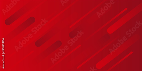 Abstract bright red gradient background with stripes pattern