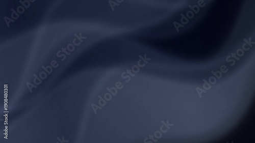 Dark Blue Wavy Lines Background Animation.