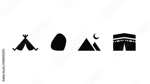 Line drawing of a blender filled with fruits and vegetables