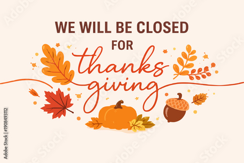 Thanksgiving Holiday Notice