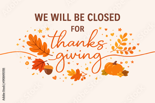 Thanksgiving Holiday Notice