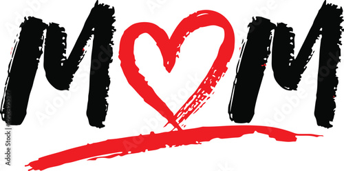 calligraphic mom design elements
