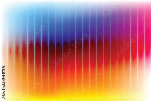 Abstract colorful gradient light beams background with soft glow and smooth transitions. Concept of modern design, energy, creativity, digital art and futuristic visual atmosphere