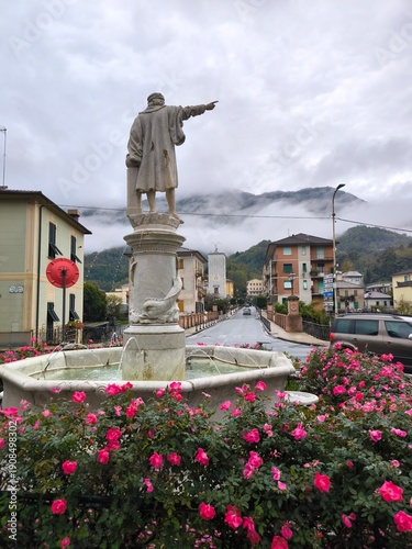 Autumn in Cicagna, Liguria, travel in Italy