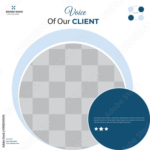 A satisfied client giving a five-star review and feedback